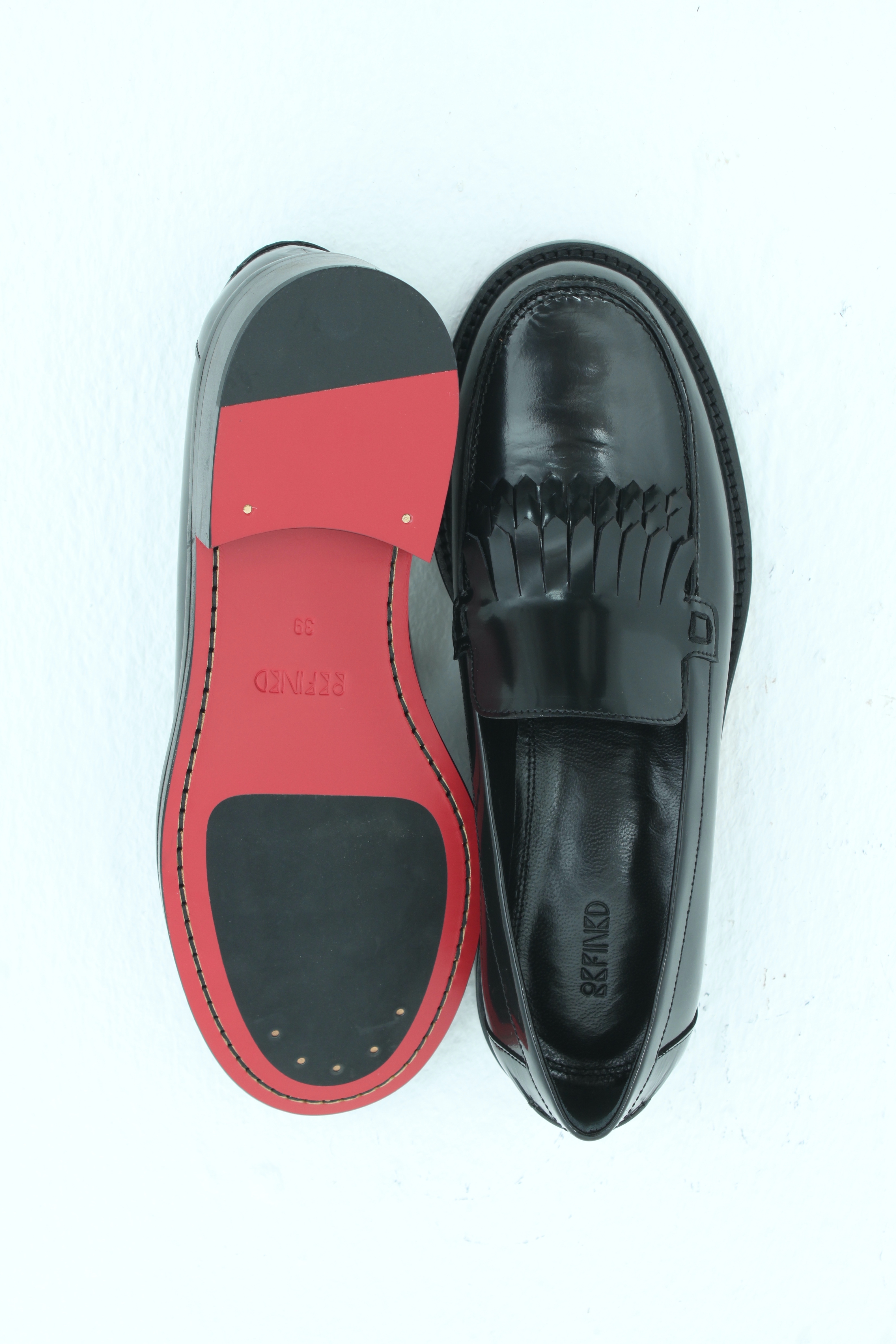 Лоферы на контрастной подошве, фото 1