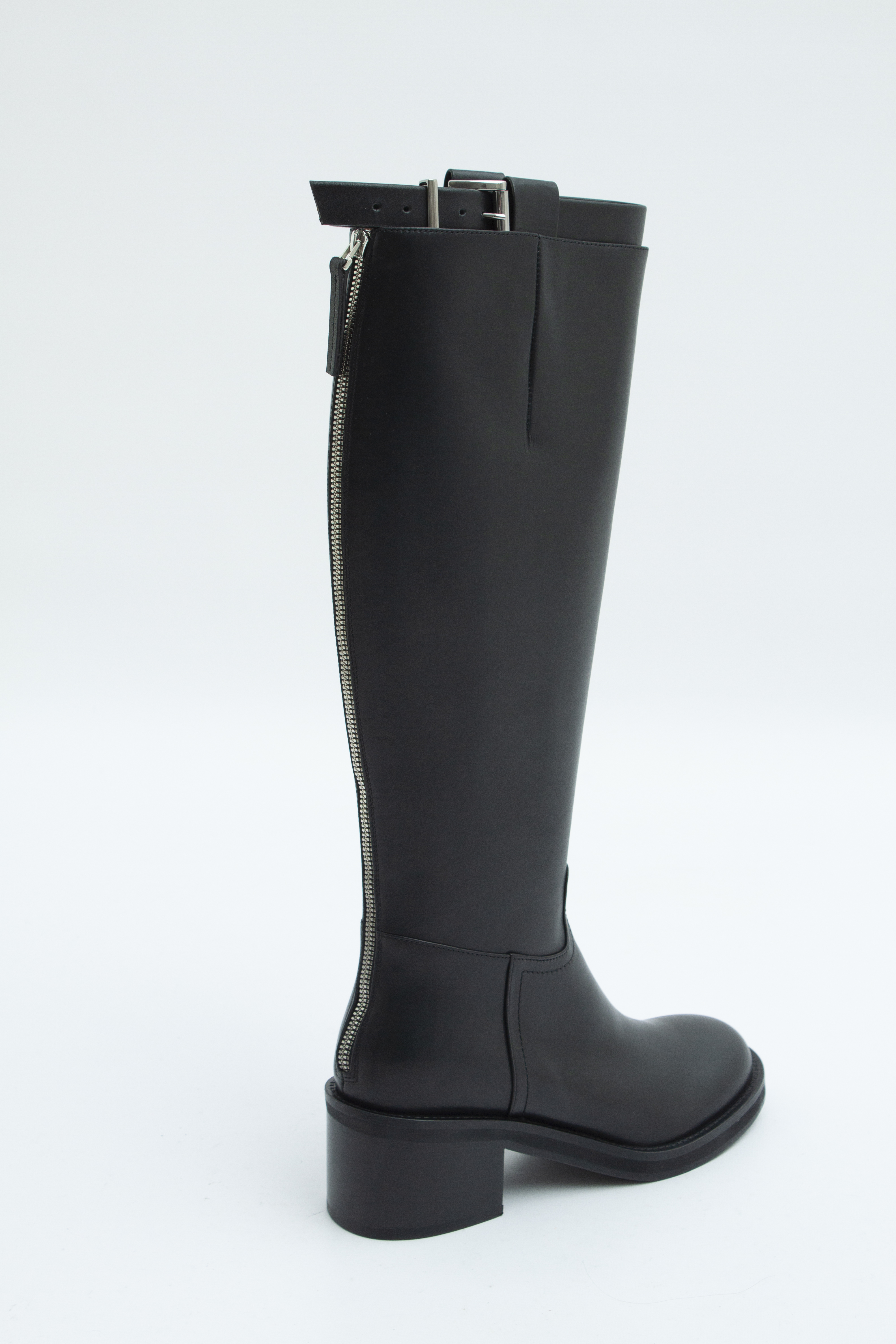 Сапоги с ремнями на каблуке, фото 2