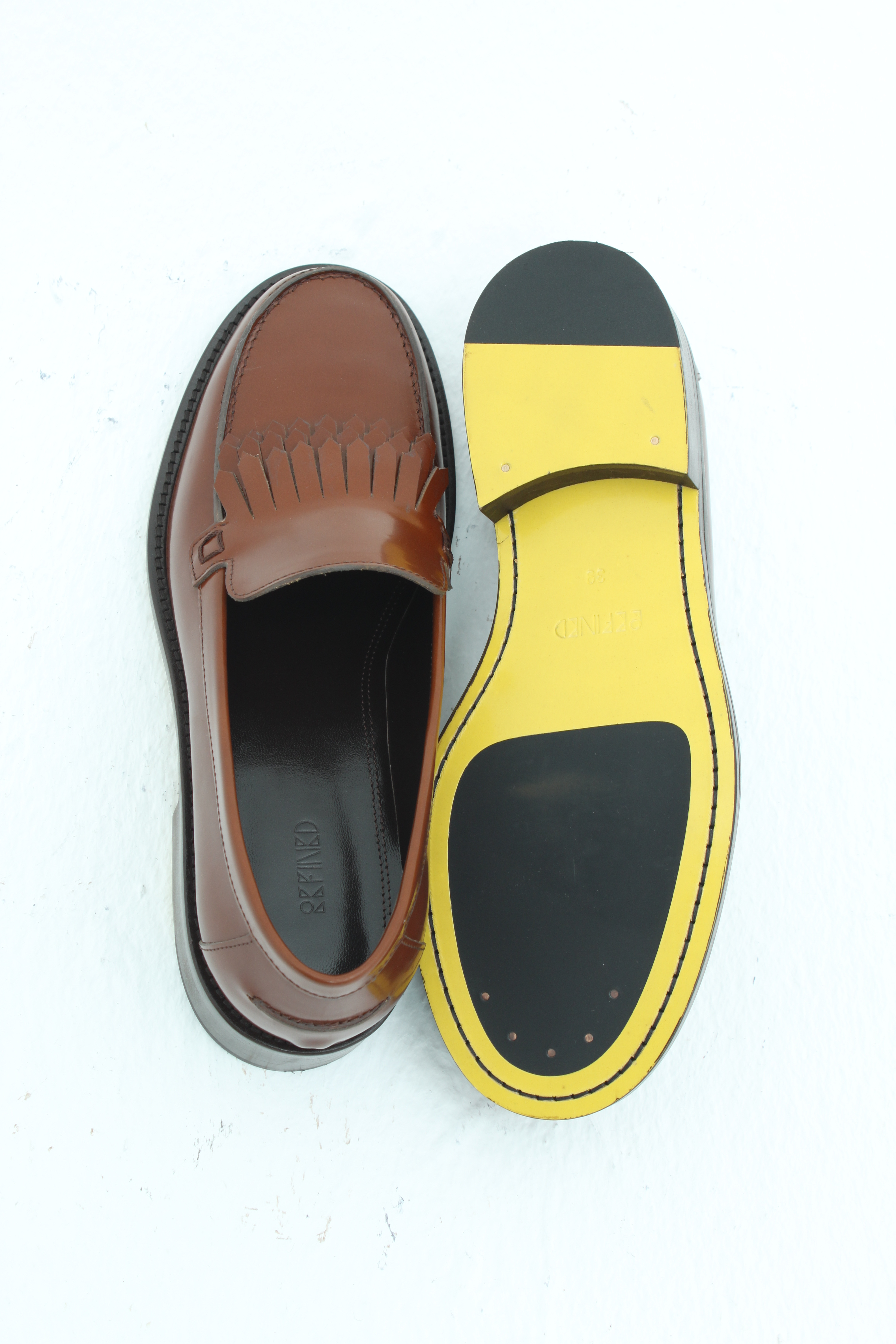 Лоферы на контрастной подошве, фото 1