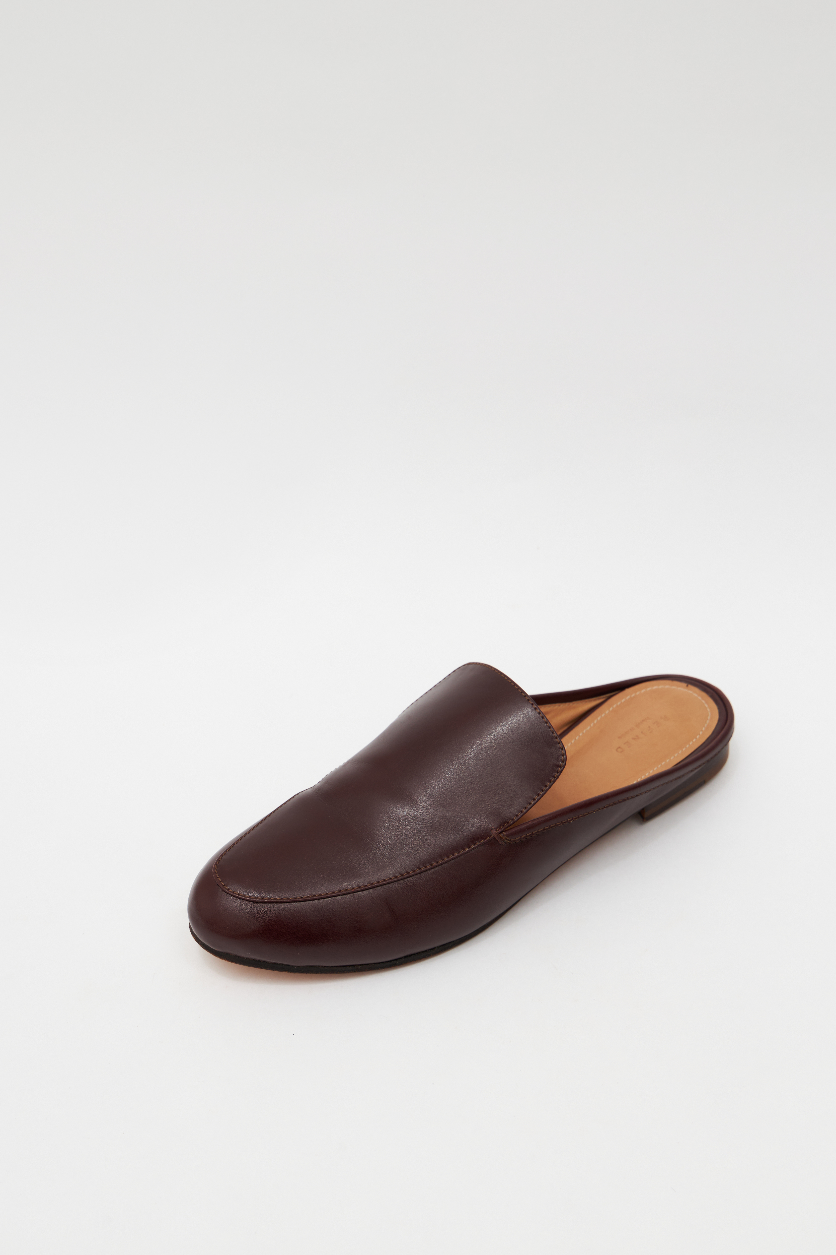 Мюли из кожи цвета марсала, фото 1