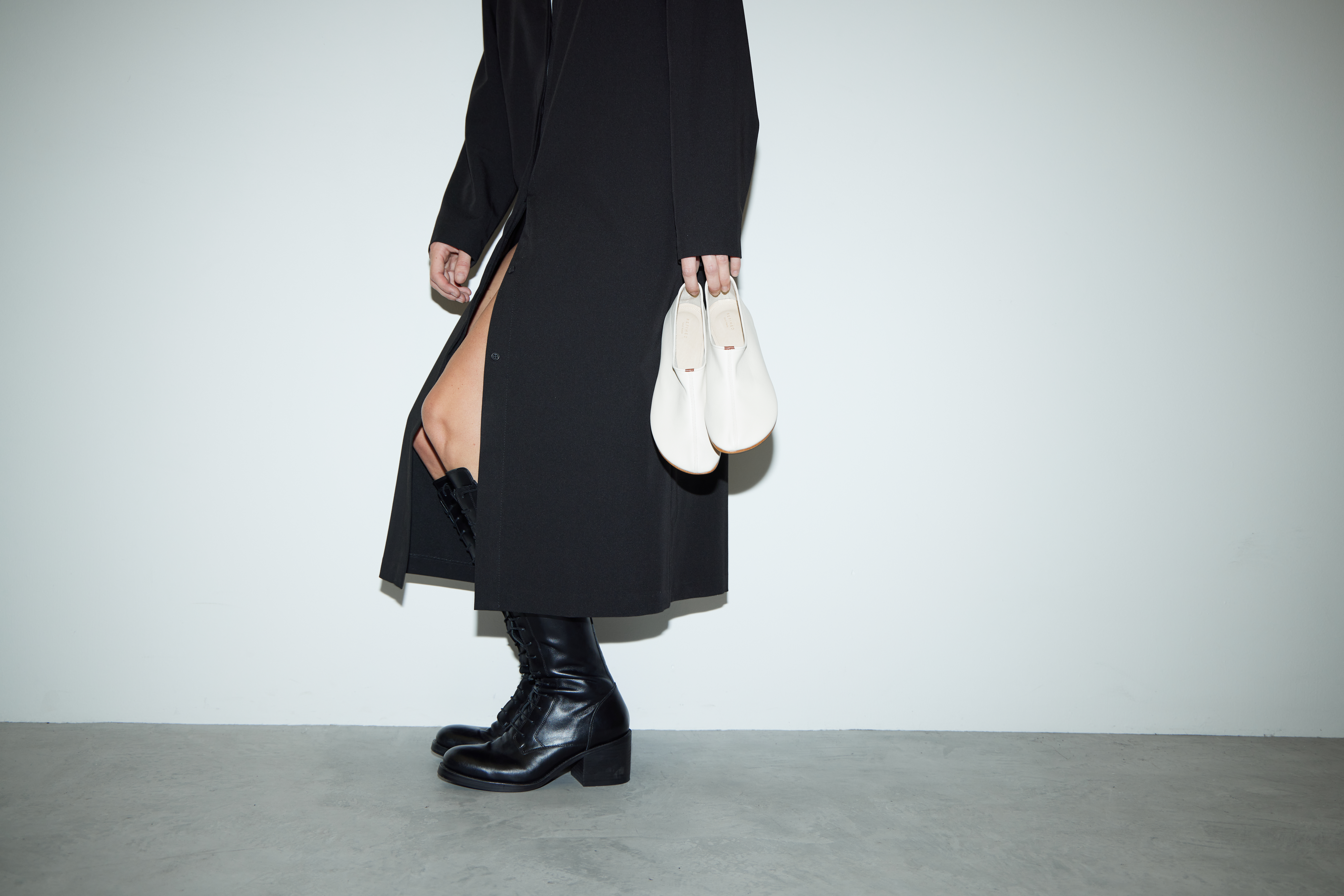 Балетки молочного цвета (кожа), фото 2