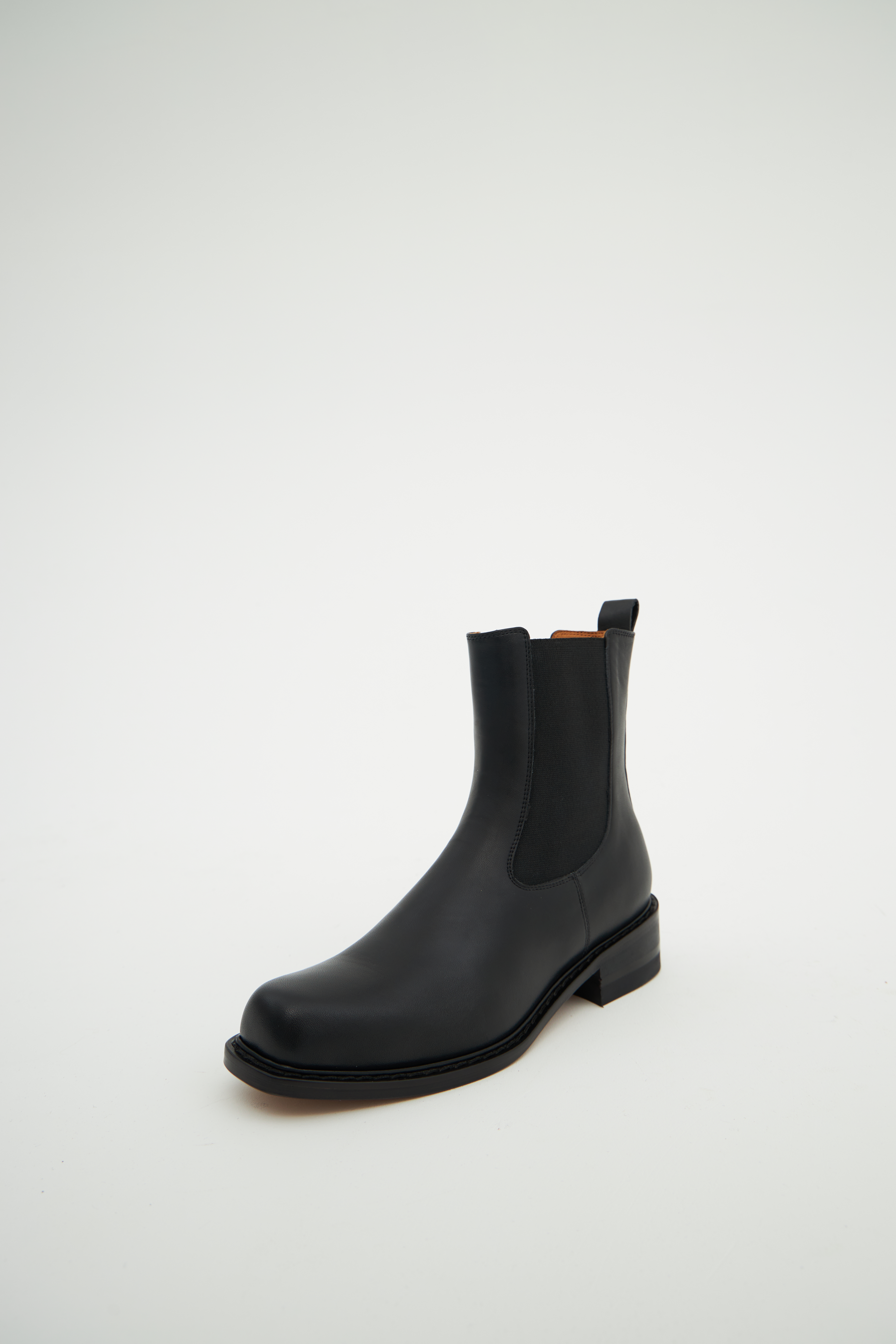 Ботинки-челси черного цвета (кожа), фото 1