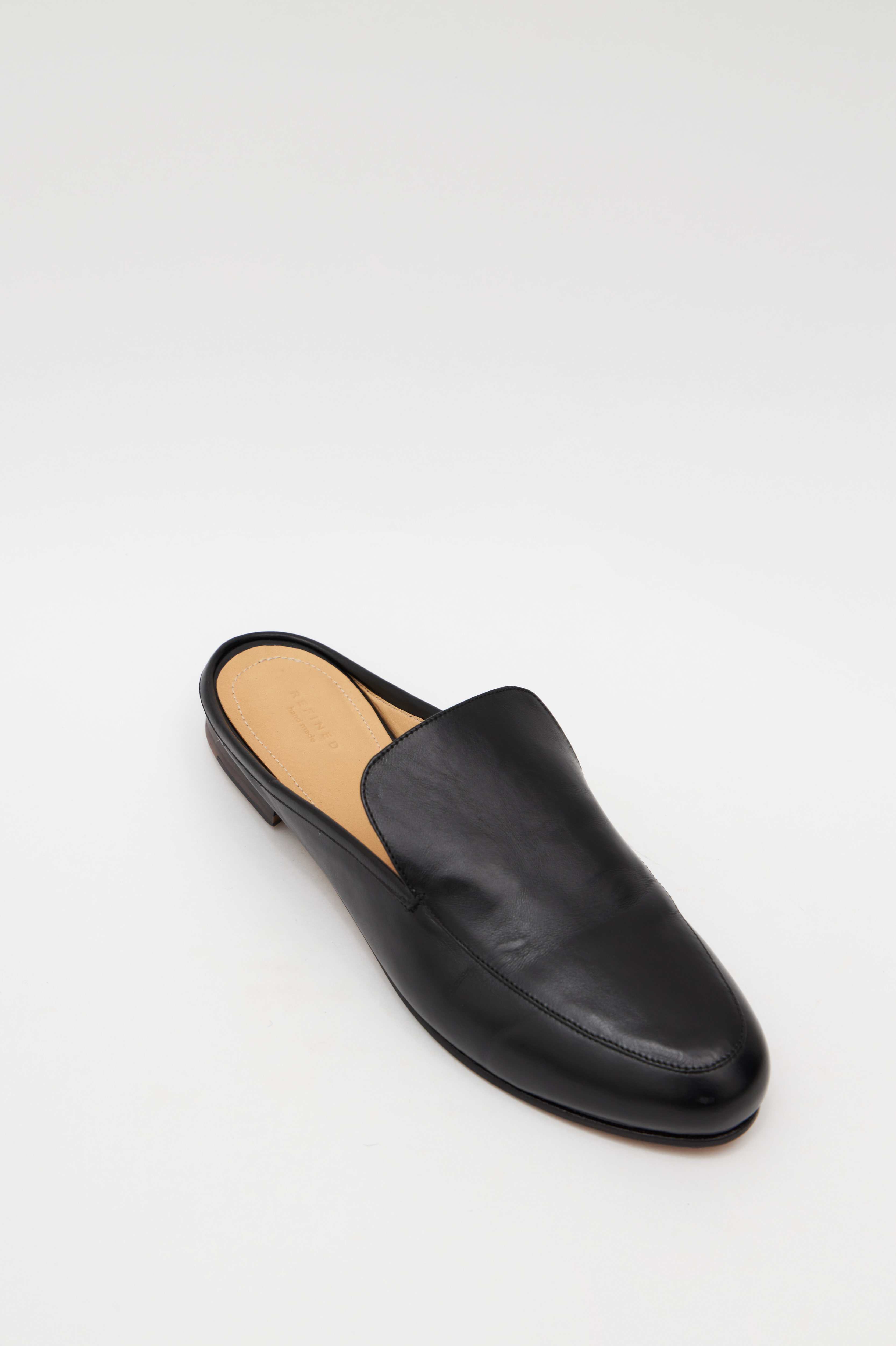 Мюли из черной кожи, фото 1